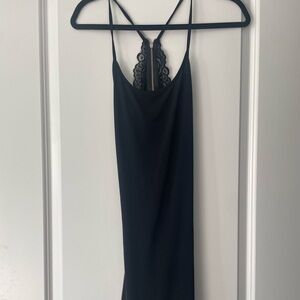 NWT Knee length Skintight Black Dress